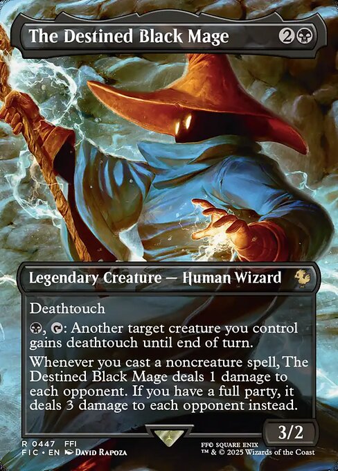 The Destined Black Mage (FIC 447)