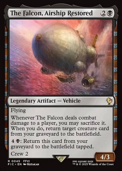 The Falcon, Airship Restored (FIC 45)
