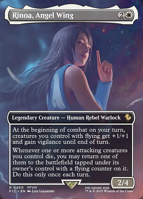 Rinoa, Angel Wing (FIC 450)