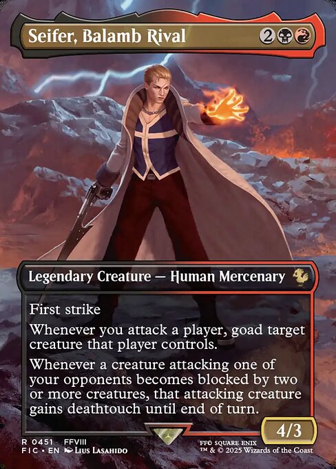 Seifer, Balamb Rival (FIC 451)