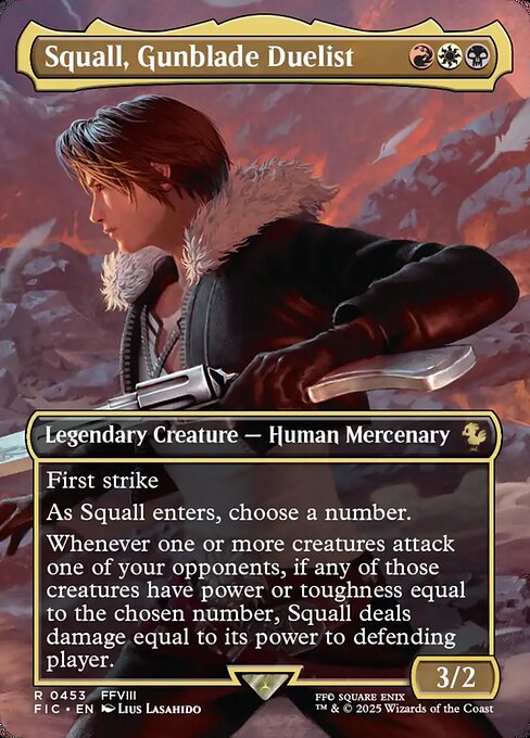 Squall, Gunblade Duelist (FIC 453)