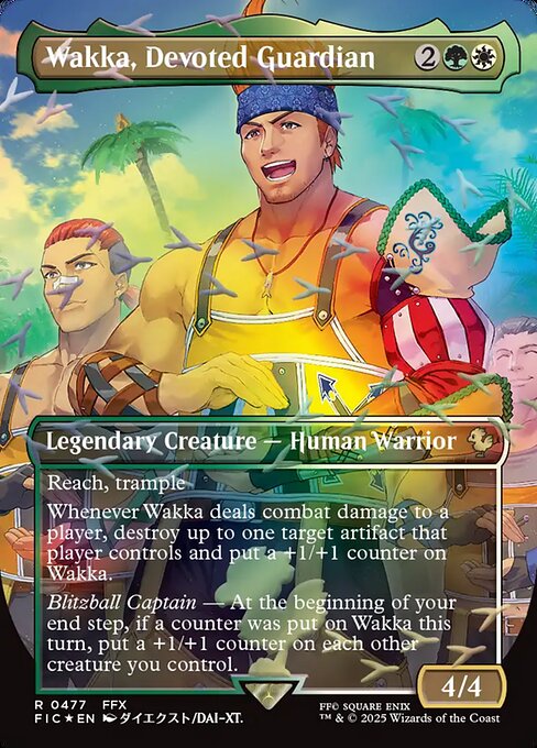 Wakka, Devoted Guardian (FIC 477)