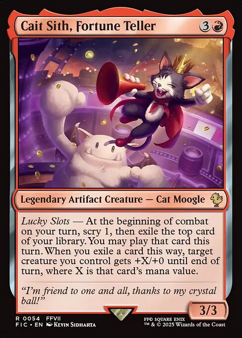 Cait Sith, Fortune Teller (FIC 54)
