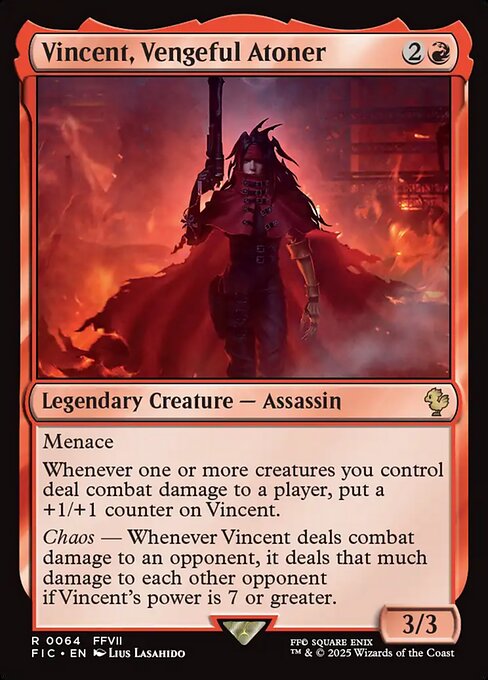 Vincent, Vengeful Atoner (FIC 64)