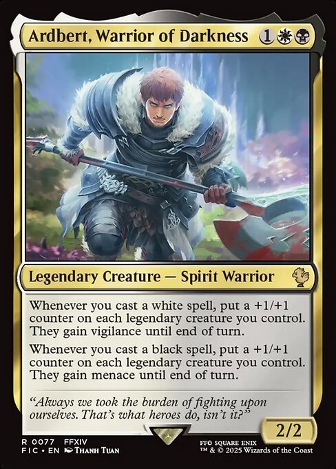 Ardbert, Warrior of Darkness (FIC 77)