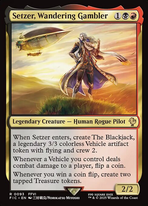 Setzer, Wandering Gambler (FIC 93)