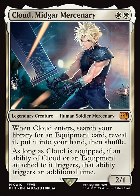 Cloud, Midgar Mercenary (FIN 10)