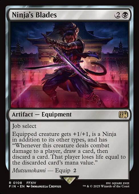 Ninja's Blades (FIN 108)