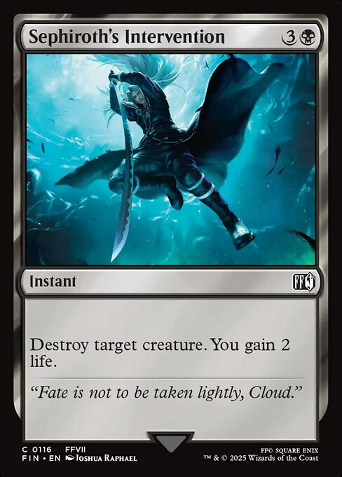 Sephiroth's Intervention (FIN 116)