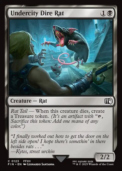 Undercity Dire Rat (FIN 123)