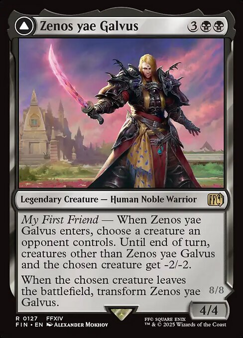 Zenos yae Galvus // Shinryu, Transcendent Rival (FIN 127)