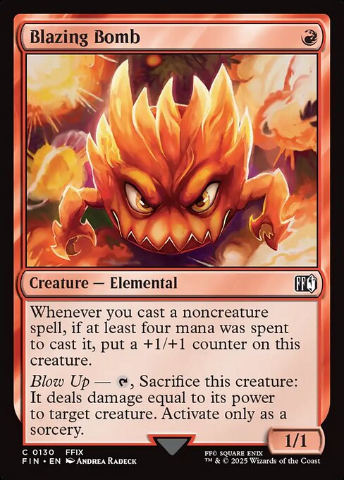 Blazing Bomb (FIN 130)