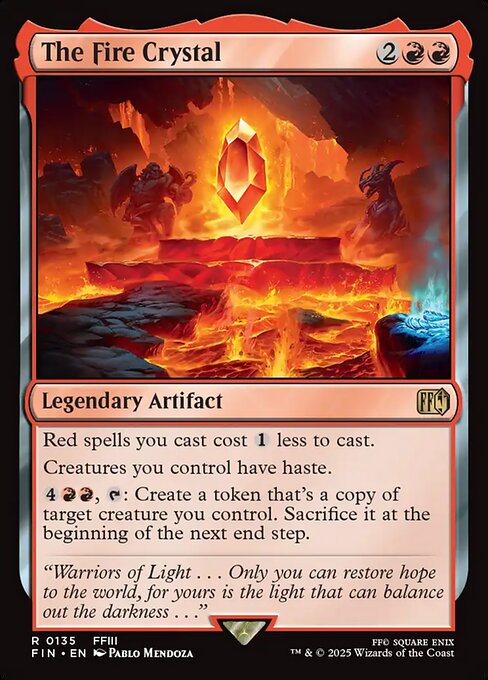 The Fire Crystal (FIN 135)