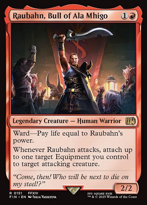 Raubahn, Bull of Ala Mhigo (FIN 151)