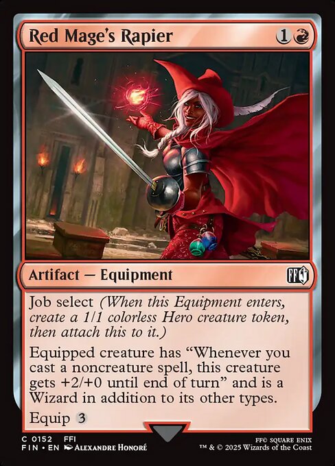 Red Mage's Rapier (FIN 152)