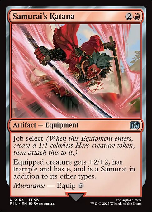 Samurai's Katana (FIN 154)