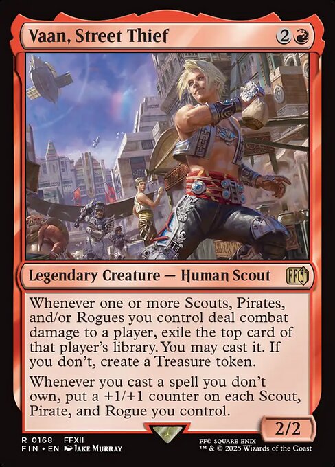 Vaan, Street Thief (FIN 168)