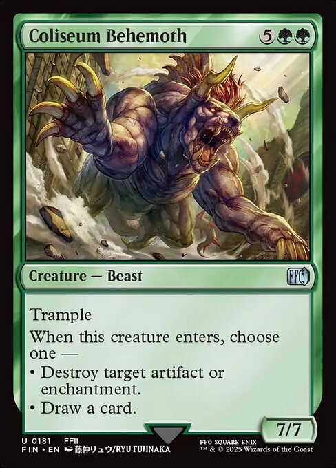 Coliseum Behemoth (FIN 181)