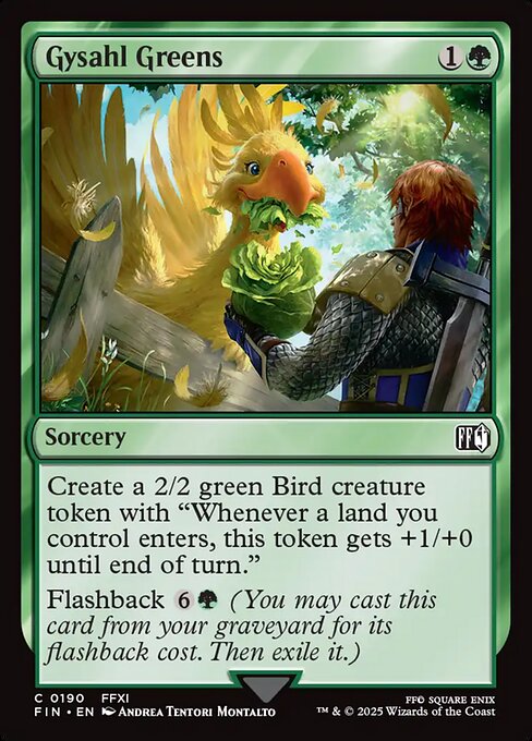 Gysahl Greens (FIN 190)