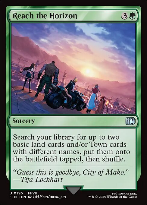 Reach the Horizon (FIN 195)