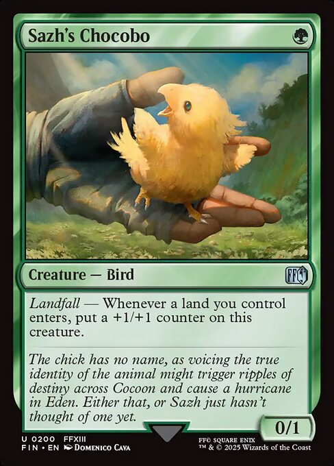 Sazh's Chocobo (FIN 200)