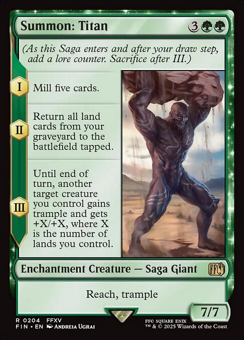Summon: Titan (FIN 204)