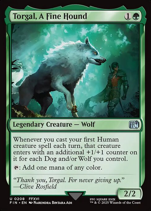 Torgal, A Fine Hound (FIN 208)