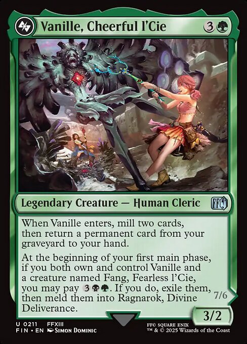 Vanille, Cheerful l'Cie (FIN 211)