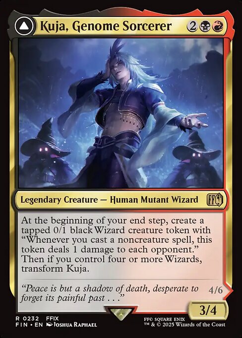 Kuja, Genome Sorcerer // Trance Kuja, Fate Defied (FIN 232)