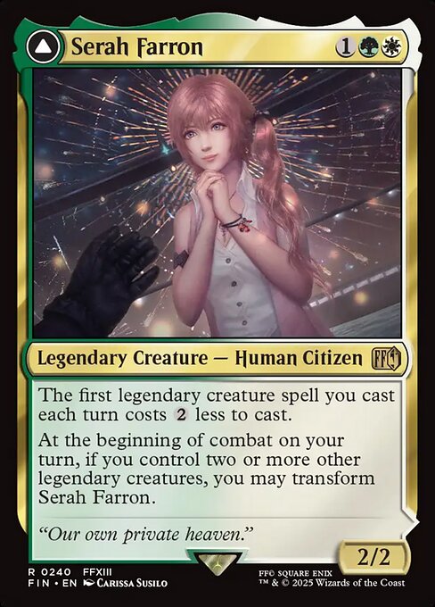 Serah Farron // Crystallized Serah (FIN 240)