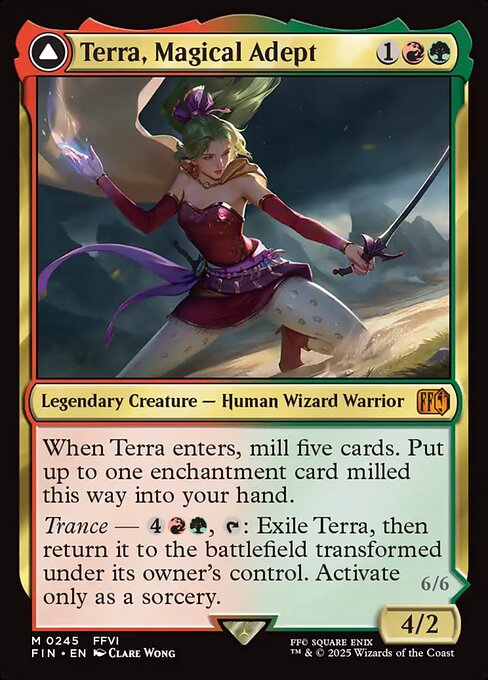 Terra, Magical Adept // Esper Terra (FIN 245)