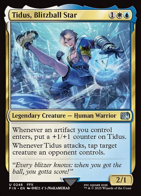 Tidus, Blitzball Star (FIN 246)