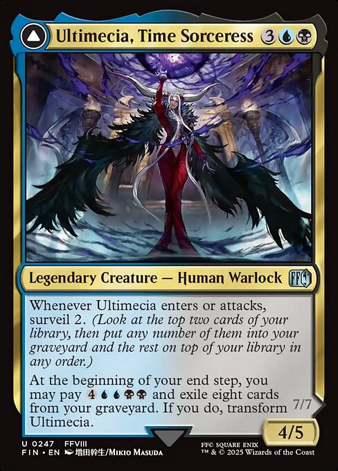 Ultimecia, Time Sorceress // Ultimecia, Omnipotent (FIN 247)