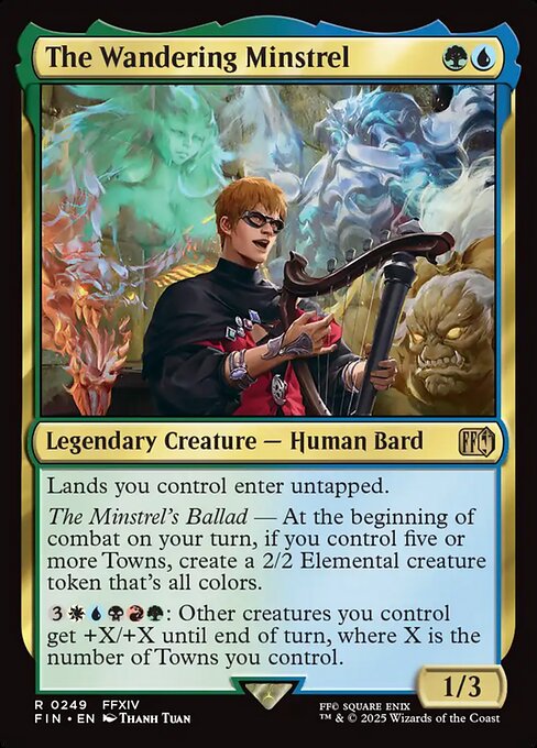 The Wandering Minstrel (FIN 249)