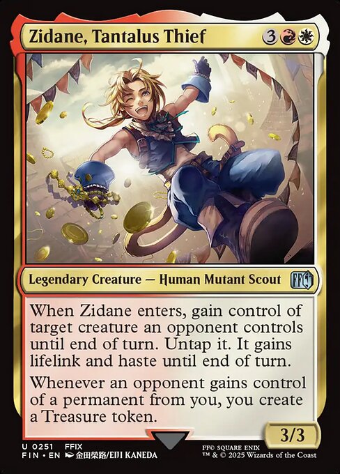 Zidane, Tantalus Thief (FIN 251)