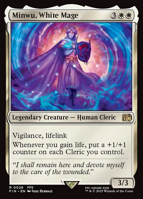 Minwu, White Mage (FIN 26)