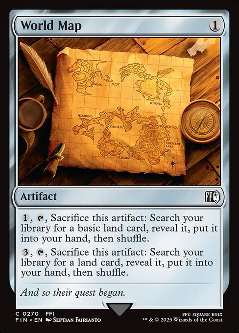 World Map (FIN 270)
