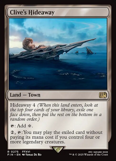 Clive's Hideaway (FIN 275)