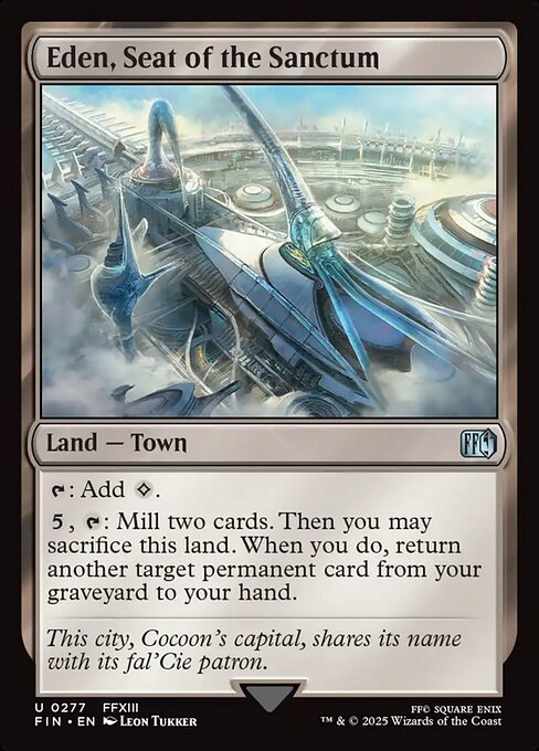 Eden, Seat of the Sanctum (FIN 277)