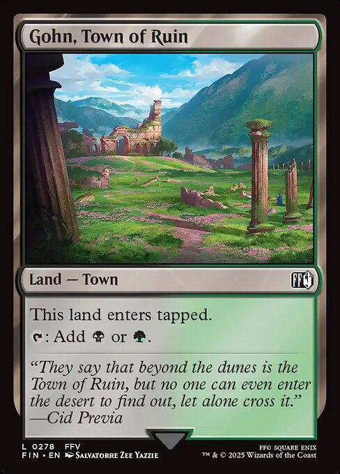 Gohn, Town of Ruin (FIN 278)