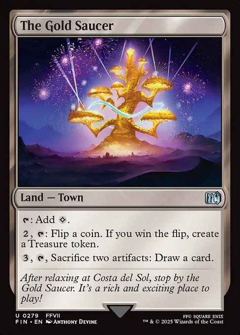 The Gold Saucer (FIN 279)
