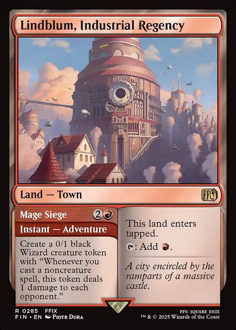 Lindblum, Industrial Regency // Mage Siege (FIN 285)