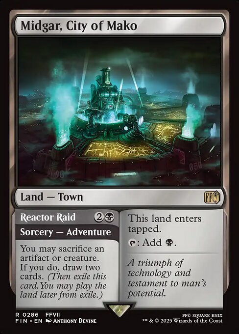 Midgar, City of Mako // Reactor Raid (FIN 286)