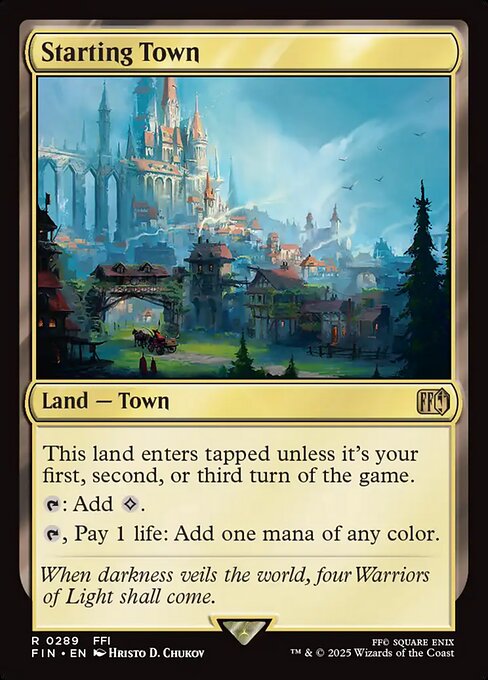 Starting Town (FIN 289)