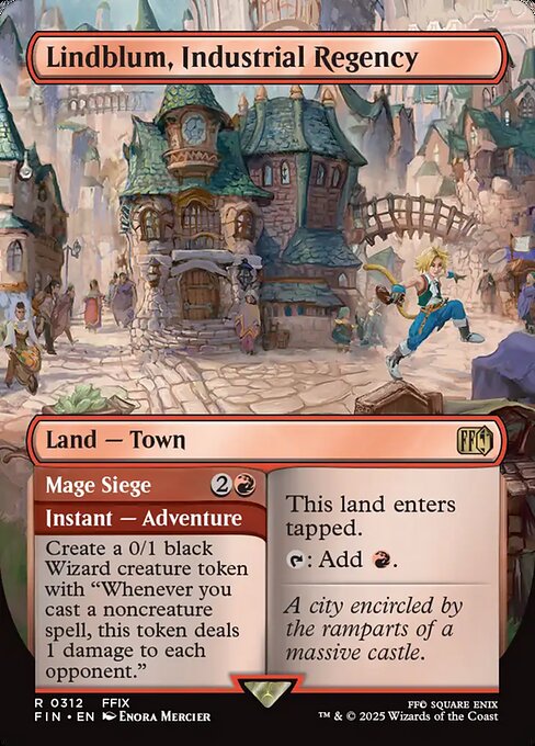 Lindblum, Industrial Regency // Mage Siege (FIN 312)