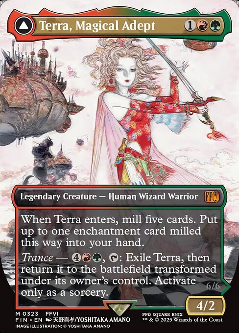 Terra, Magical Adept // Esper Terra (FIN 323)