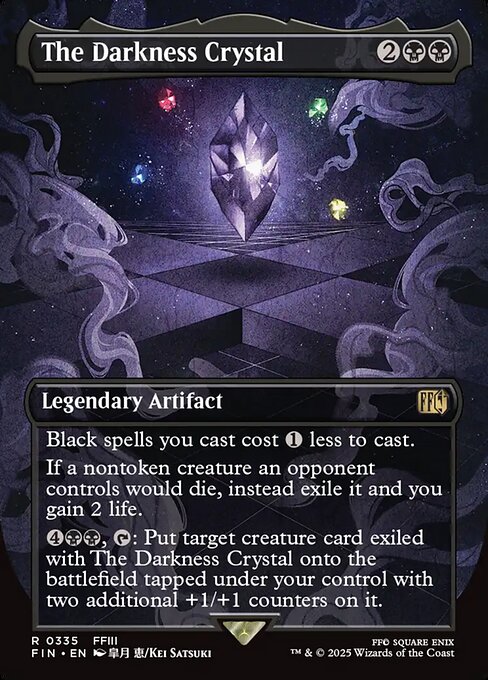 The Darkness Crystal (FIN 335)