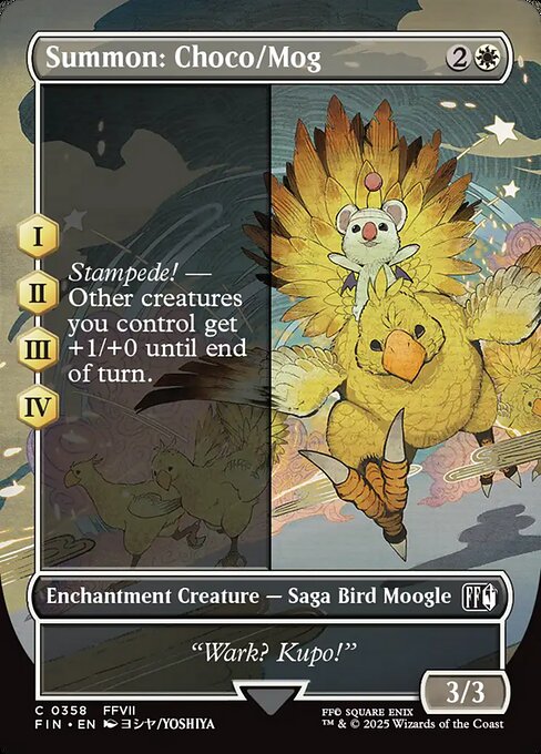 Summon: Choco/Mog (FIN 358)
