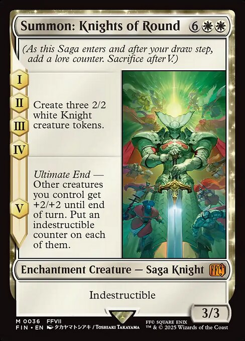 Summon: Knights of Round (FIN 36)
