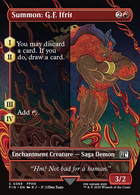 Summon: G.F. Ifrit (FIN 369)